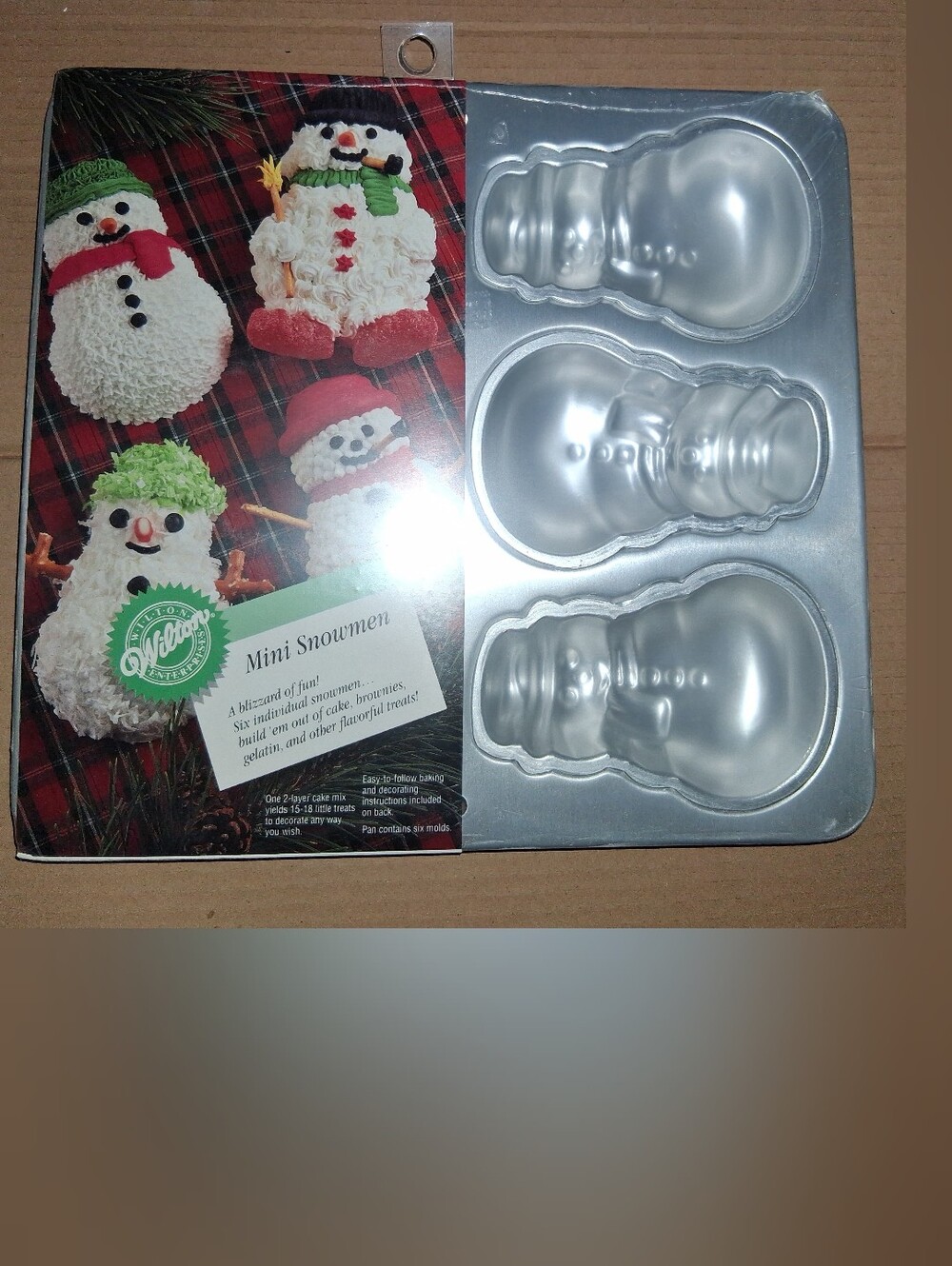 Wilton Snowmen Cake Pan Mold